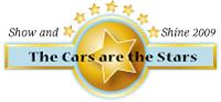 Logo design for The Cars are the Stars classic car show 
